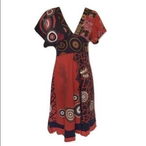 Desigual midi cotton dress